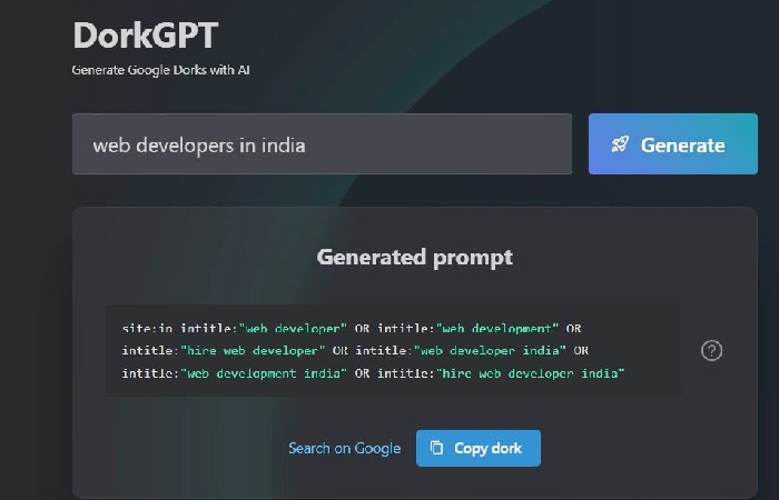 Why “Dork GPT.com” is Trending in India