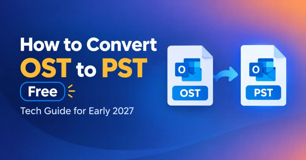 How to Convert OST to PST Free – Tech Guide for Early 2027