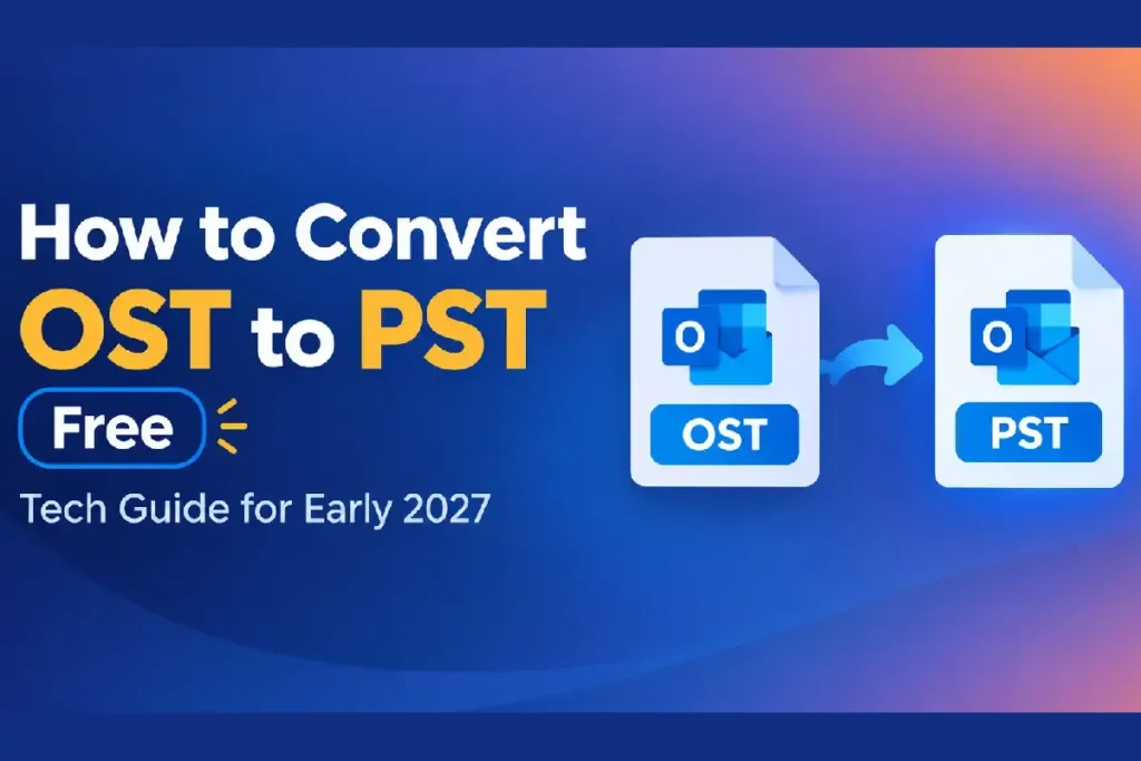 How to Convert OST to PST Free – Tech Guide for Early 2027